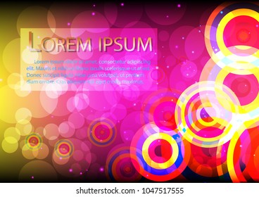 background abstract spiral swing bokeh wave lines illustration vector design wallpaper