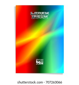 Background abstract splash fire for design. Templates for sample text. Lorem ipsum. Vector illustration.