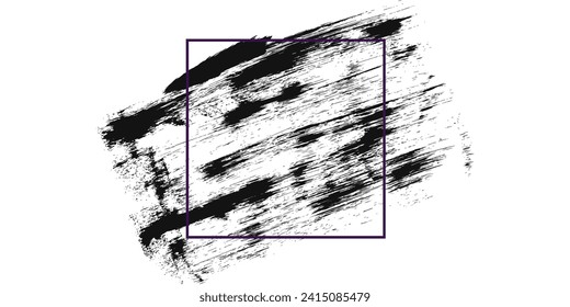 ilustración de vector con desbordamiento abstracto de fondo