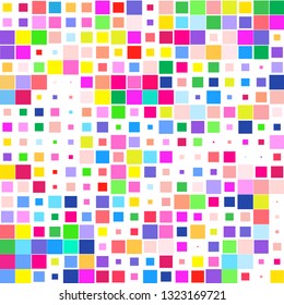 Background of abstract squares