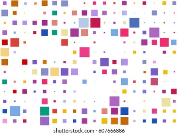 Background of abstract squares