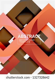 Abstrakte Hintergründe, geometrische Minimalvorlage, Vektorgrafik