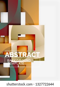 Abstrakte Hintergründe, geometrische Minimalvorlage, Vektorgrafik