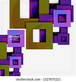 Abstrakte Hintergründe, geometrische Minimalvorlage, Vektorgrafik