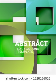 Abstrakte Hintergründe, geometrische Minimalvorlage, Vektorgrafik