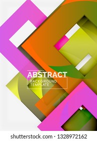 Abstrakte Hintergründe, geometrische Minimalvorlage, Vektorgrafik