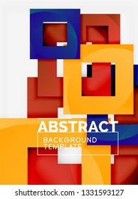 Abstrakte Hintergründe, geometrische Minimalvorlage, Vektorgrafik