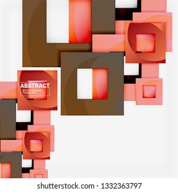 Abstrakte Hintergründe, geometrische Minimalvorlage, Vektorgrafik