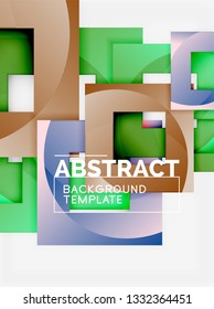 Abstrakte Hintergründe, geometrische Minimalvorlage, Vektorgrafik