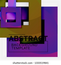 Abstrakte Hintergründe, geometrische Minimalvorlage, Vektorgrafik