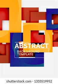 Abstrakte Hintergründe, geometrische Minimalvorlage, Vektorgrafik