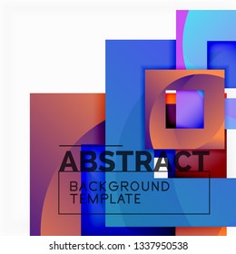 Abstrakte Hintergründe, geometrische Minimalvorlage, Vektorgrafik