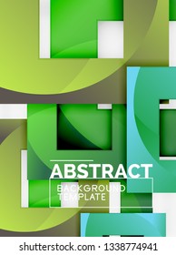 Abstrakte Hintergründe, geometrische Minimalvorlage, Vektorgrafik