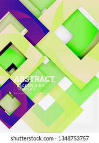 Abstrakte Hintergründe, geometrische Minimalvorlage, Vektorgrafik