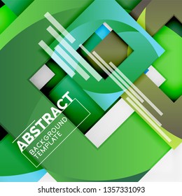Abstrakte Hintergründe, geometrische Minimalvorlage, Vektorgrafik