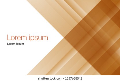 Background with abstract stripes and lines. Business presentation title cover slide design. Vector illustration
