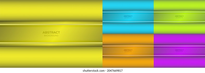 Background abstract style decorative design with line and colorful object 