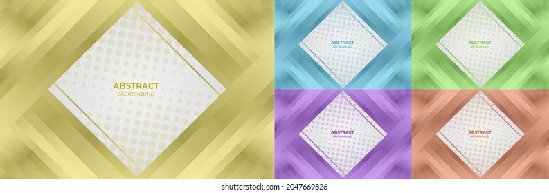 Background abstract style decorative design with line and colorful object 