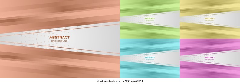 Background abstract style decorative design with line and colorful object 