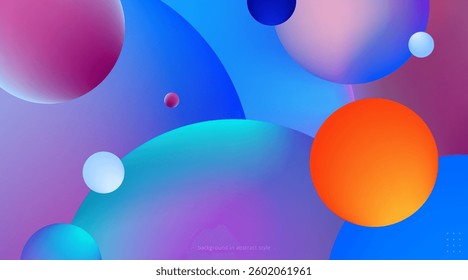 Background in abstract style. Wallpaper in abstract style