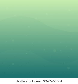 Background Abstract Sunset Sky Pattern Turquoise Green Bokeh Stars White Dots Waves Simple Vector Design