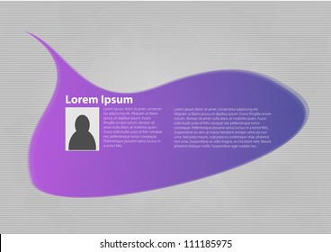 Background of abstract talking bubble