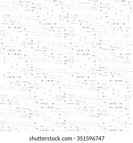 background abstract technology vectors color flat circles