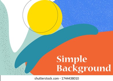 Background abstract temporary art with grain and bright colorful. can use for poster, invitation and element for design.