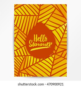 Background abstract texture with hand-drawn lines. Vector background. Flat Colors