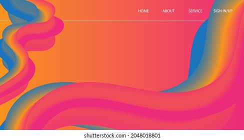 Diseño web líquido de fondo y textura abstracta