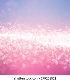 Background abstract triangle geometry pattern glassy cover backdrop