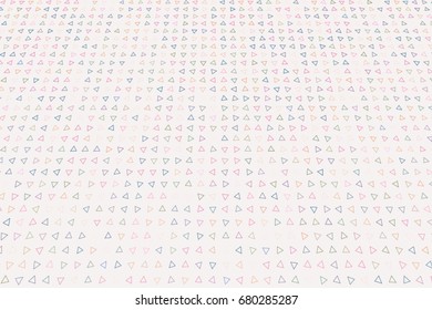 Background abstract triangle pattern for design. 3D perspective view. Style of mosaic or tile. Vector illustration graphic.