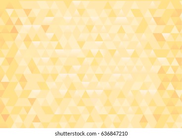 background abstract triangle ,yellow