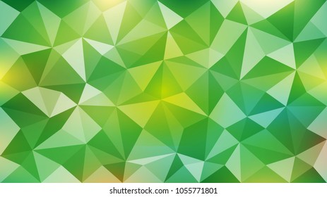 Background of abstract triangles of yellow-green color. EPS 10.
