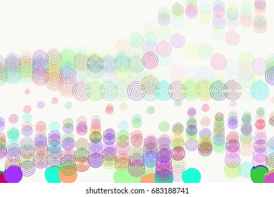 Background abstract twirl circle line, path or  pattern for design. Vector illustration graphic.