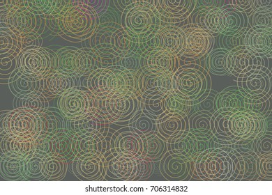 Background abstract twirl circle line, path or  pattern for design. Vector illustration graphic.
