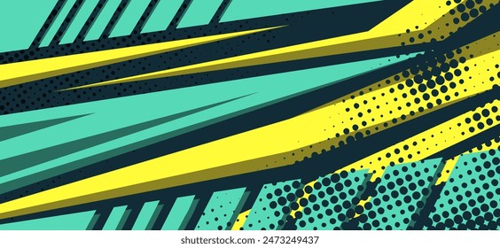 background abstract vector art. Sports textile modern pattern wallpaper. Vector bright print for fabric or wallpaper. Urban Camouflage Sport. Racing cover for vinyl wrap and decal. dot circle halftone