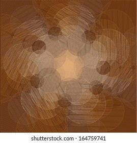background abstract vector flower