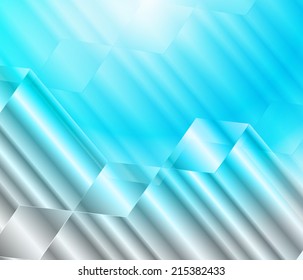 Background abstract vector Illustration blue