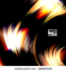 Background abstract, Vector illustration, futuristic colorful texture, glitch, infinity, rainbow