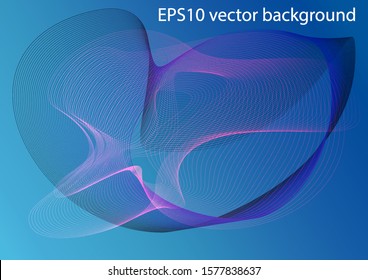 Background abstract vector illustration violet purple colorful gradient line