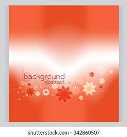 background abstract vector Orange soft area Gradation texture flower