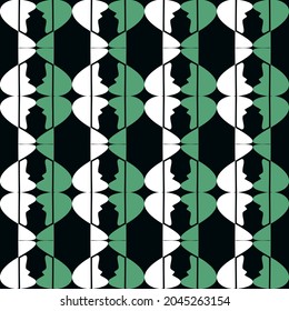 Background abstract vector repetition of bat wings
