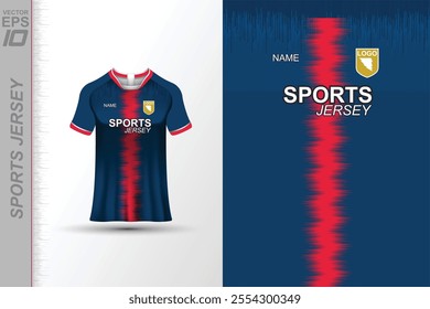 background, abstract, vector, texture, design, fashion, soccer, football, sport, sports, grunge, team, blue, mockup, running, graphic, mock up, fabric, colorful, shirt, clothes, print, body, stripes, 