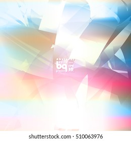 Background abstract, watercolor, futuristic illustration, Vector design, glitch, colorful texture, rainbow