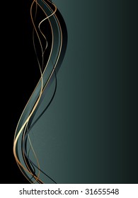 Background with abstract waves and lines
