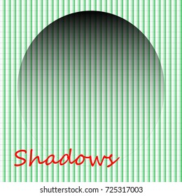 Background abstraction of green, circle the shade of gray.