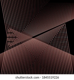 Background abstraction of lines and angles.