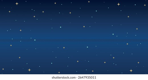  abstração de fundo do céu estrelado noturno ou do espaço exterior. Ótimo para astronomia, ficção científica, meditação, autorreflexão ou temas de humor noturno.