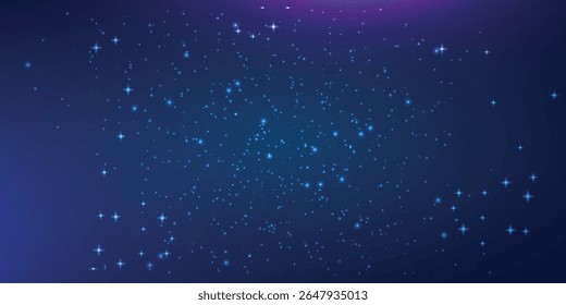  abstração de fundo do céu estrelado noturno ou do espaço exterior. Ótimo para astronomia, ficção científica, meditação, autorreflexão ou temas de humor noturno.